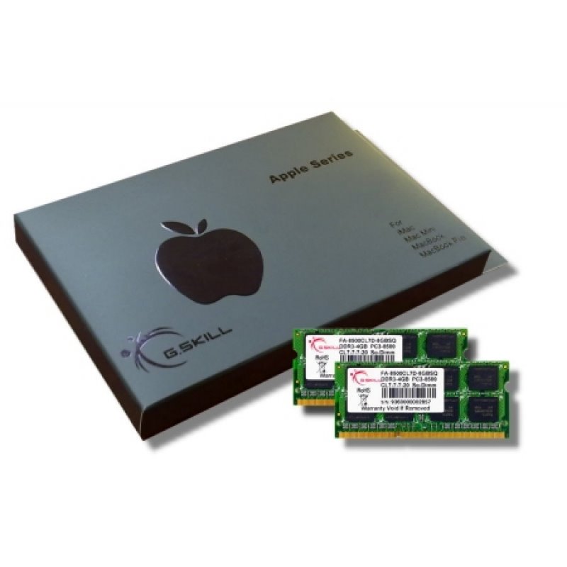 G.Skill FA-8500CL7D-8GBSQ - 8 GB - 2 x 4 GB - DDR3 - 1066 MHz - 204-pin SO-DIMM FA-8500CL7D-8GBSQ fra buy2say.com! Anbefalede pr