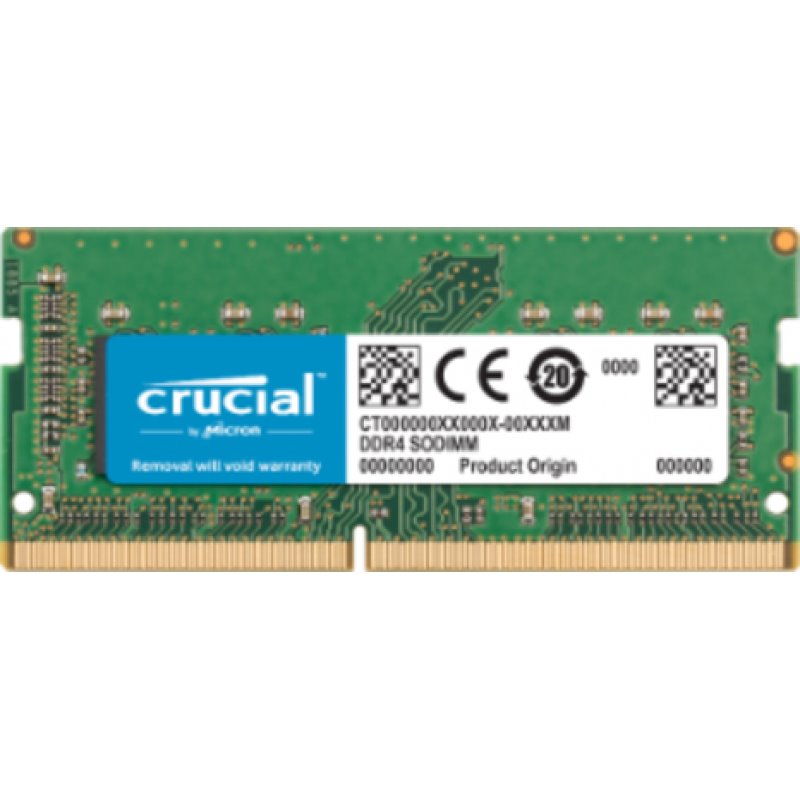 Crucial DDR4 16GB SO DIMM 260-PIN CT16G4S24AM fra buy2say.com! Anbefalede produkter | Elektronik online butik