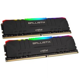 DDR4 32GB KIT 2x16GB PC 3200 Crucial Ballistix RGB BL2K16G32C16U4BL black från buy2say.com! Anbefalede produkter | Elektronik on