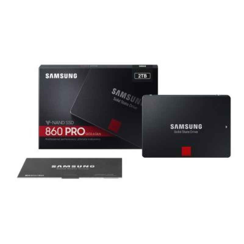 Samsung SSD 860 PRO 2000GB 2.5 MZ-76P2T0B/EU fra buy2say.com! Anbefalede produkter | Elektronik online butik