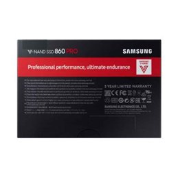 Samsung SSD 860 PRO 2000GB 2.5 MZ-76P2T0B/EU fra buy2say.com! Anbefalede produkter | Elektronik online butik