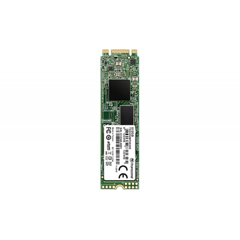 Transcend SSD 512GB M.2 MTS830S (M.2 2280) 3D NAND TS512GMTS830S fra buy2say.com! Anbefalede produkter | Elektronik online butik
