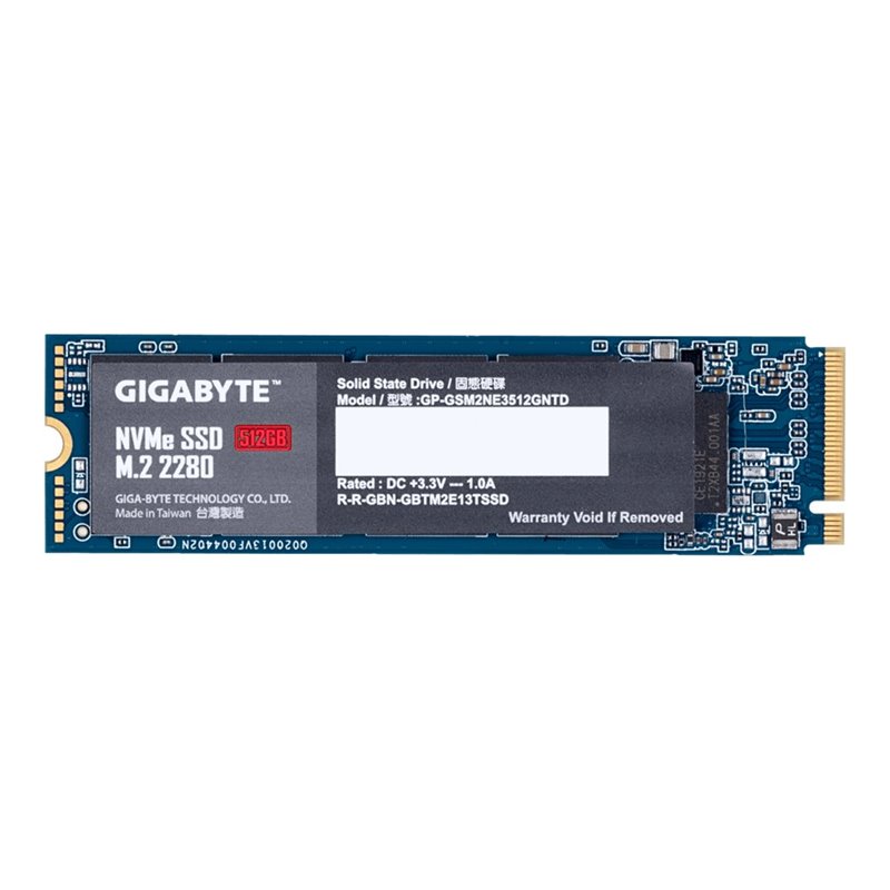 Gigabyte SSD 512 GB M.2 PCIe GP-GSM2NE3512GNTD von buy2say.com! Empfohlene Produkte | Elektronik-Online-Shop