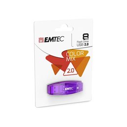 USB FlashDrive 8GB EMTEC C410 (Purple) от buy2say.com!  Препоръчани продукти | Онлайн магазин за електроника