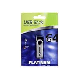 USB FlashDrive 64GB Platinum TWS 2.0 från buy2say.com! Anbefalede produkter | Elektronik online butik