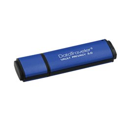 Kingston DataTraveler Vault Privacy 64GB USB-Stick 3.0 Blau DTVP30/64GB från buy2say.com! Anbefalede produkter | Elektronik onli