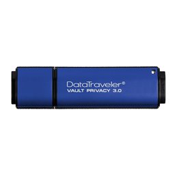 Kingston DataTraveler Vault Privacy 64GB USB-Stick 3.0 Blau DTVP30/64GB from buy2say.com! Buy and say your opinion! Recommend th