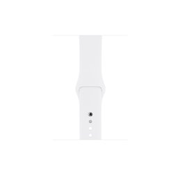 Apple Watch 3 38mm Silver Alu Case w/ White Sport Band MTEY2ZD/A fra buy2say.com! Anbefalede produkter | Elektronik online butik