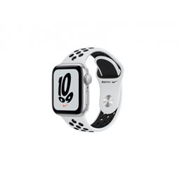 Apple Watch SE Alu 40mm Silver (Bracelet Platinum/Black) iOS MKQ23FD/A fra buy2say.com! Anbefalede produkter | Elektronik online