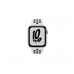 Apple Watch SE Nike Alu 44mm Silver (Platinum/Black) iOS MKQ73FD/A от buy2say.com!  Препоръчани продукти | Онлайн магазин за еле