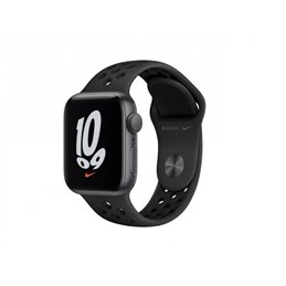 Apple Watch SE Nike Alu 40mm Spacegrey (Antraciet/Black) iOS MKQ33FD/A fra buy2say.com! Anbefalede produkter | Elektronik online
