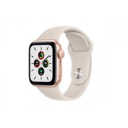 Apple Watch SE Alu 40mm Gold (Starlight) iOS MKQ03FD/A fra buy2say.com! Anbefalede produkter | Elektronik online butik