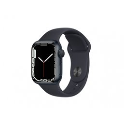 Apple Watch S7 Alu 41mm Midnight (Bracelet Midnight) iOS MKMX3FD/A von buy2say.com! Empfohlene Produkte | Elektronik-Online-Shop