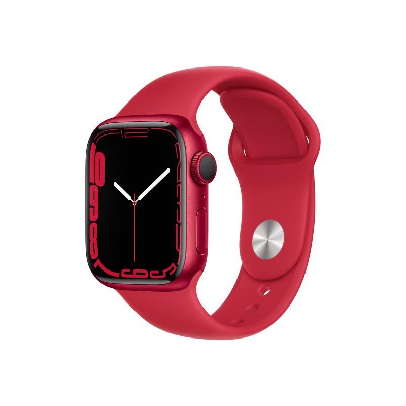 Apple Watch Series 7 GPS 41mm PRODUCT RED Aluminium Case with Sport MKN23FD/A från buy2say.com! Anbefalede produkter | Elektroni