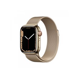 Apple Watch Series 7 GPS+ Cellular 41mm Gold Stainless Steel Case MKJ03FD/A von buy2say.com! Empfohlene Produkte | Elektronik-On