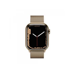 Apple Watch Series 7 GPS+ Cellular 41mm Gold Stainless Steel Case MKJ03FD/A von buy2say.com! Empfohlene Produkte | Elektronik-On