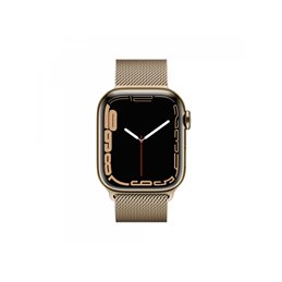 Apple Watch Series 7 GPS+ Cellular 41mm Gold Stainless Steel Case MKJ03FD/A от buy2say.com!  Препоръчани продукти | Онлайн магаз