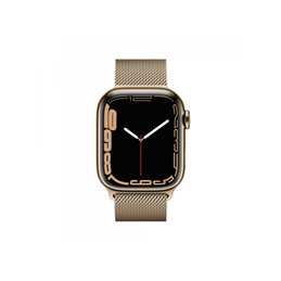 Apple Watch Series 7 GPS+ Cellular 41mm Gold Stainless Steel Case MKJ03FD/A från buy2say.com! Anbefalede produkter | Elektronik 