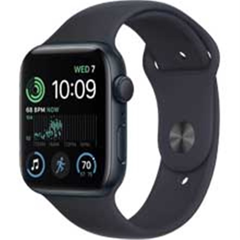 Smartwatch Apple Watch SE 44mm 2022 Midnight black Sports Band EU  von buy2say.com! Empfohlene Produkte | Elektronik-Online-Shop