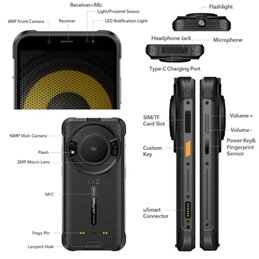 Ulefone Power Armor 16 Pro 4/64 Dual Sim Black from buy2say.com! Buy and say your opinion! Recommend the product!
