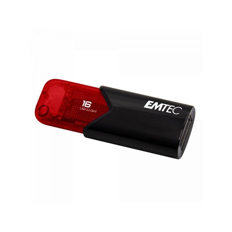 USB FlashDrive 16GB EMTEC B110 Click Easy (Rot) USB 3.2 (20MB/s) от buy2say.com!  Препоръчани продукти | Онлайн магазин за елект