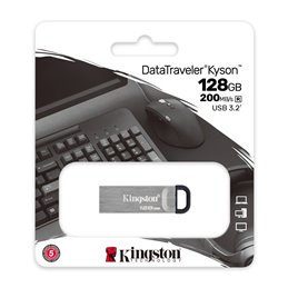 Kingston DT Kyson 128GB USB FlashDrive DTKN/128GB fra buy2say.com! Anbefalede produkter | Elektronik online butik