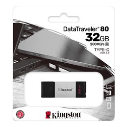 Kingston DataTraveler 80 32GB USB FlashDrive 3.0 DT80/32GB alkaen buy2say.com! Suositeltavat tuotteet | Elektroniikan verkkokaup