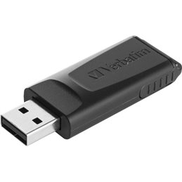 Verbatim USB-Stick 128GB  Store n Go Slider USB2.0 49328 fra buy2say.com! Anbefalede produkter | Elektronik online butik