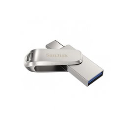 SanDisk USB-Flash Drive 64GB Ultra Dual Drive Luxe Type C SDDDC4-064G-G46 från buy2say.com! Anbefalede produkter | Elektronik on