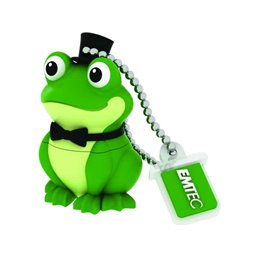 Emtec USB 2.0 M339 16GB Crooner Frog (ECMMD16GM339) fra buy2say.com! Anbefalede produkter | Elektronik online butik