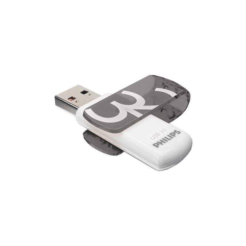 Philips USB key Vivid USB 3.0 32GB Grey FM32FD00B/10 fra buy2say.com! Anbefalede produkter | Elektronik online butik