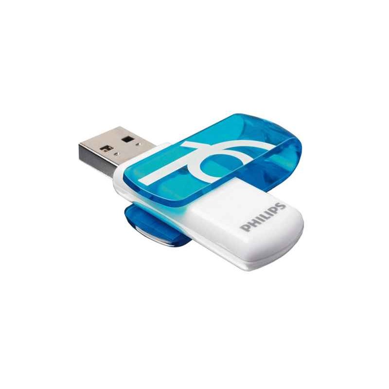 Philips USB 2.0 16GB Vivid Edition Blue FM16FD05B/10 alkaen buy2say.com! Suositeltavat tuotteet | Elektroniikan verkkokauppa
