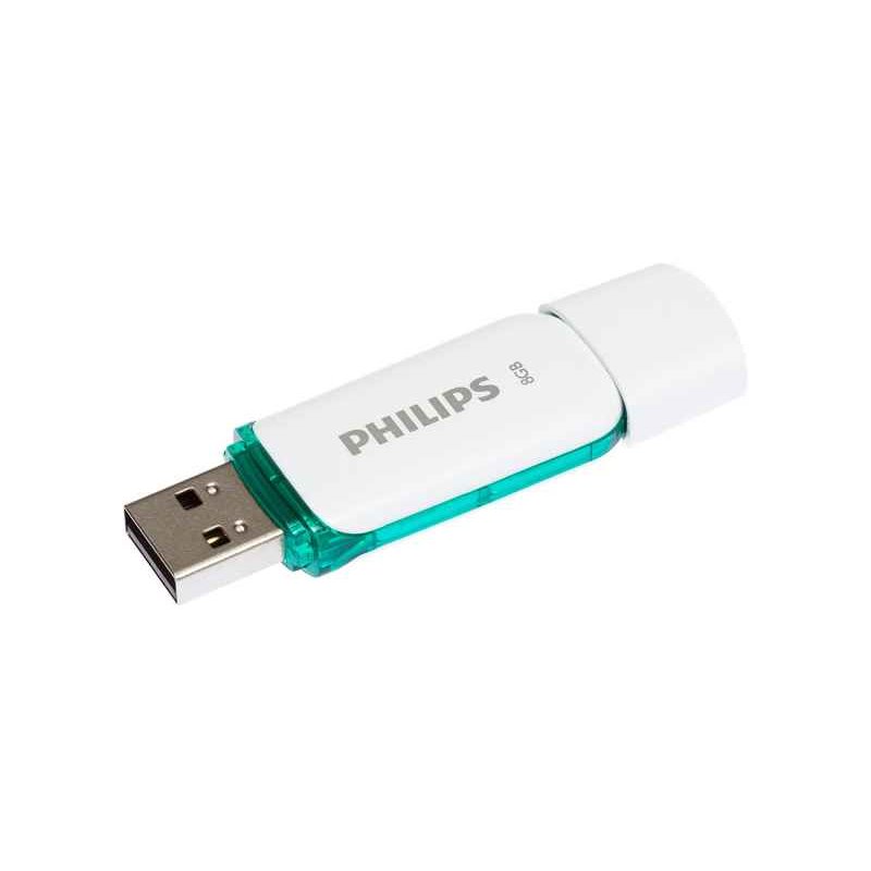 Philips USB 2.0 8GB Snow Edition Green FM08FD70B/10 fra buy2say.com! Anbefalede produkter | Elektronik online butik