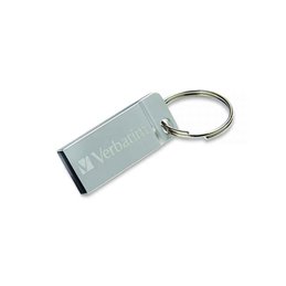 Verbatim Metal Executive USB flash drive 32GB 2.0 Silver 98749 fra buy2say.com! Anbefalede produkter | Elektronik online butik