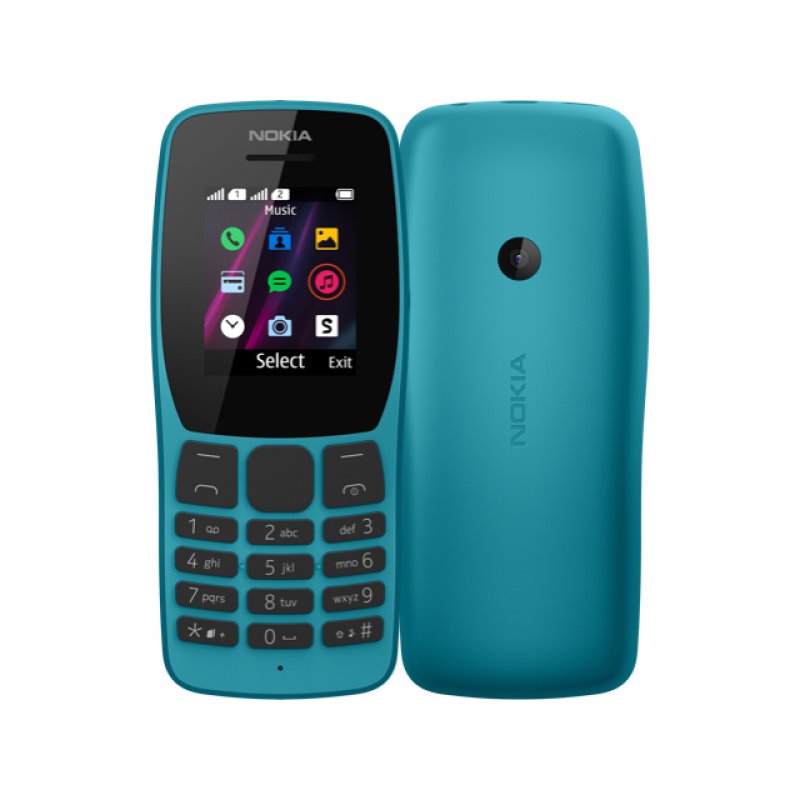 Nokia  110 Dual-SIM-Handy Meerblau 16NKLL01A07 от buy2say.com!  Препоръчани продукти | Онлайн магазин за електроника