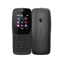 Nokia 110 Dual-SIM-Handy Black 16NKLB01A11 fra buy2say.com! Anbefalede produkter | Elektronik online butik