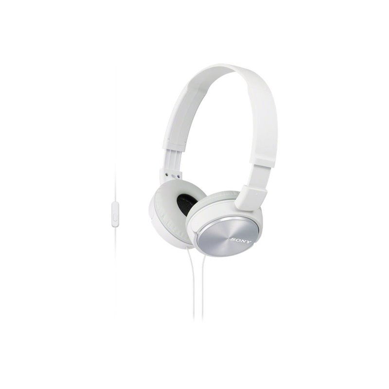 Sony MDR-ZX310APW ZX Serie Headphones with microphone White MDRZX310APW.CE7 fra buy2say.com! Anbefalede produkter | Elektronik o