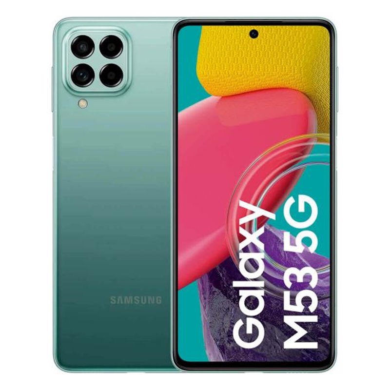 Samsung Galaxy M53 5G 8GB/128GB Verde (Green) Dual SIM M536B от buy2say.com!  Препоръчани продукти | Онлайн магазин за електрони