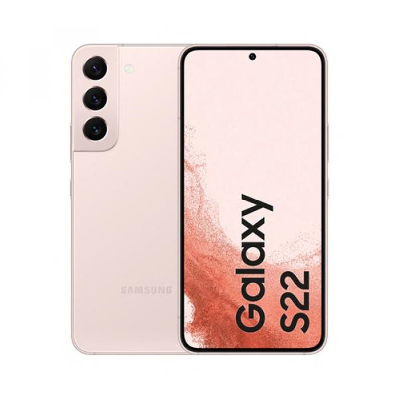 Samsung Galaxy S22 5G Dual SIM 128GB 8GB RAM SM-S901B/DS Phantom Pink Gold fra buy2say.com! Anbefalede produkter | Elektronik on