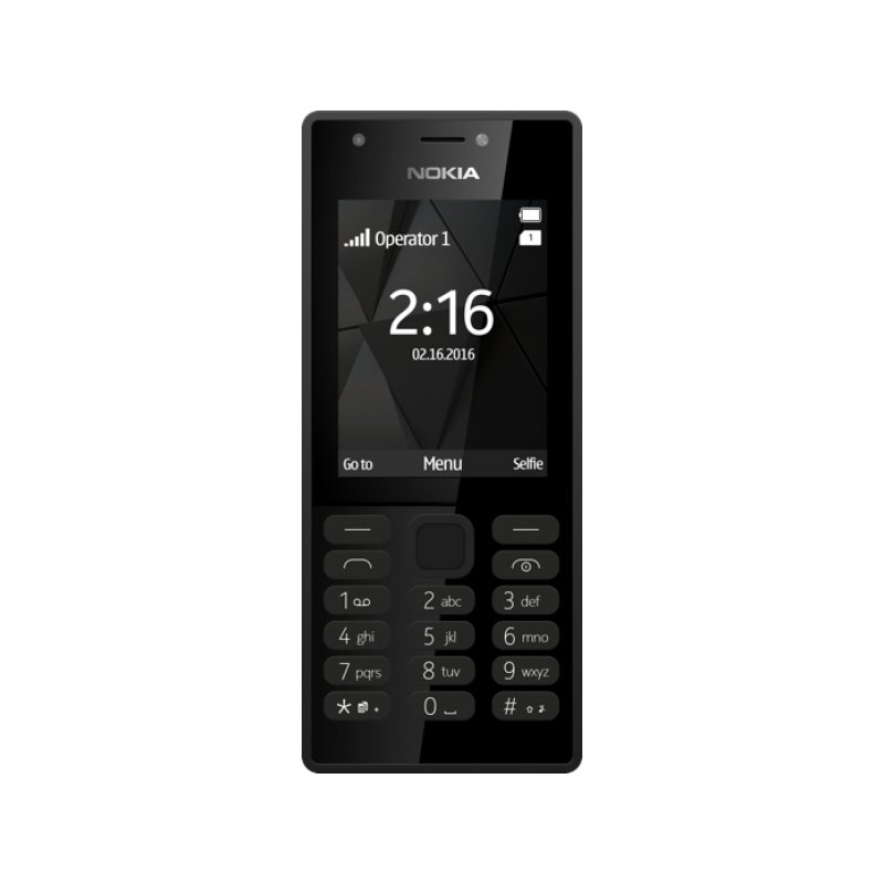 Nokia 216 Dual SIM - Cellphone - 0.3 MP 32 GB - Black A00028011 fra buy2say.com! Anbefalede produkter | Elektronik online butik