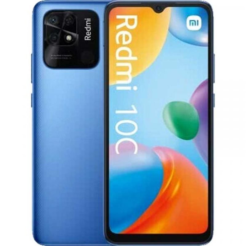 Xiaomi Redmi 10C 4/64GB blue EU fra buy2say.com! Anbefalede produkter | Elektronik online butik