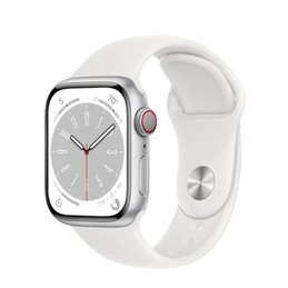 Apple Watch S8 41 Sil Al Wt Sp Cel fra buy2say.com! Anbefalede produkter | Elektronik online butik