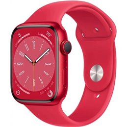 Apple Watch Series 8 41mm (GPS) Aluminium Red Case Sport Band Red von buy2say.com! Empfohlene Produkte | Elektronik-Online-Shop