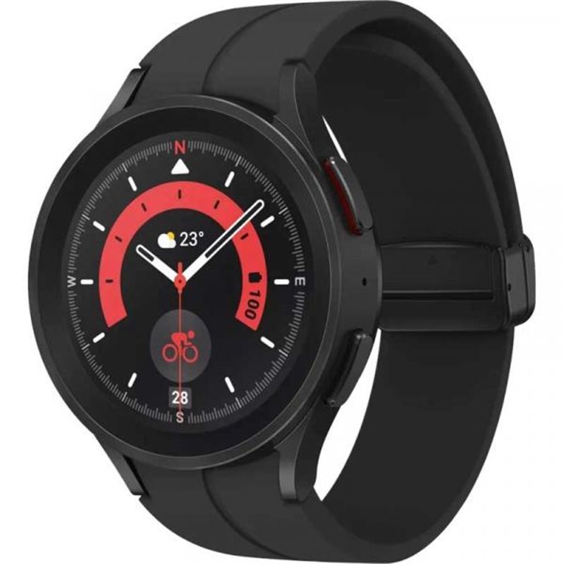 Samsung SM-R920 Galaxy Watch5 Smartwatch black titanium 45mm EU von buy2say.com! Empfohlene Produkte | Elektronik-Online-Shop