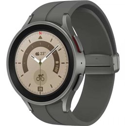 Samsung SM-R920 Galaxy Watch5 Smartwatch gray titanium 45mm EU fra buy2say.com! Anbefalede produkter | Elektronik online butik