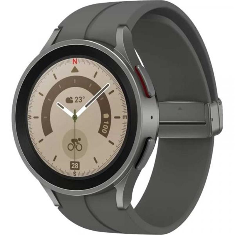 Samsung SM-R920 Galaxy Watch5 Smartwatch gray titanium 45mm EU alkaen buy2say.com! Suositeltavat tuotteet | Elektroniikan verkko