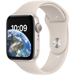 Smartwatch Apple Watch SE 44mm 2022 starlight Sports Band EU alkaen buy2say.com! Suositeltavat tuotteet | Elektroniikan verkkoka
