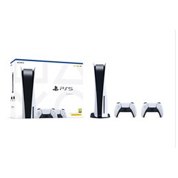 SONY PS5 825GB Disc Edition + 2nd Pad White from buy2say.com! Buy and say your opinion! Recommend the product!