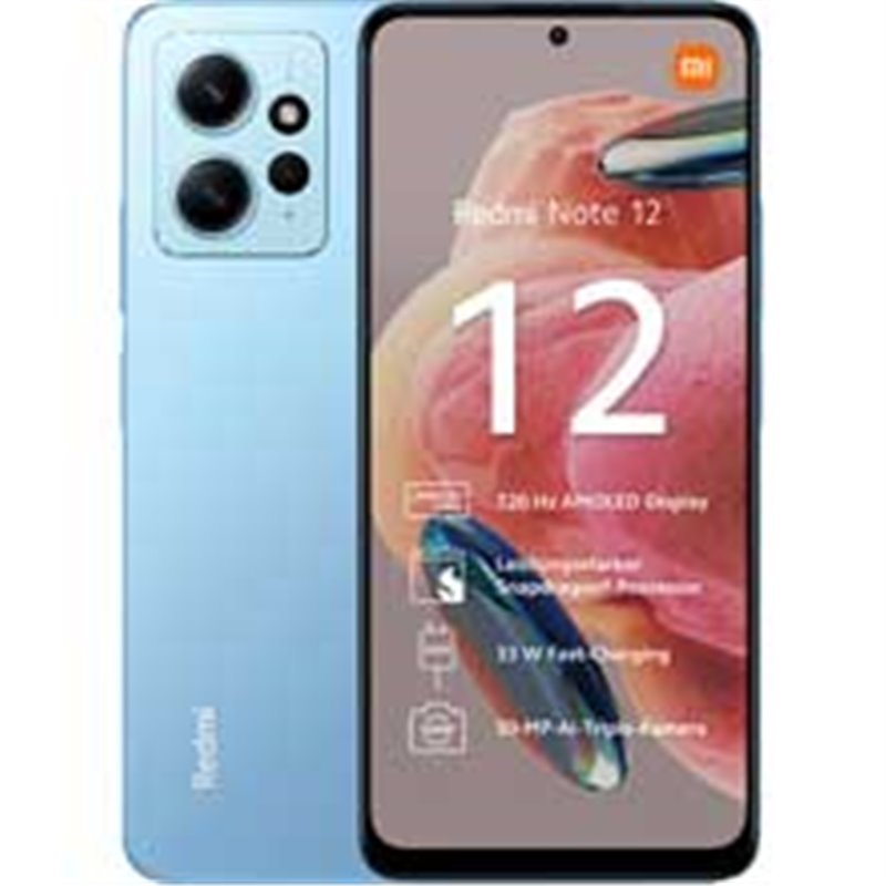 Xiaomi Note 12 4G 4/128GB Ice Blue EU from buy2say.com! Buy and say your opinion! Recommend the product!