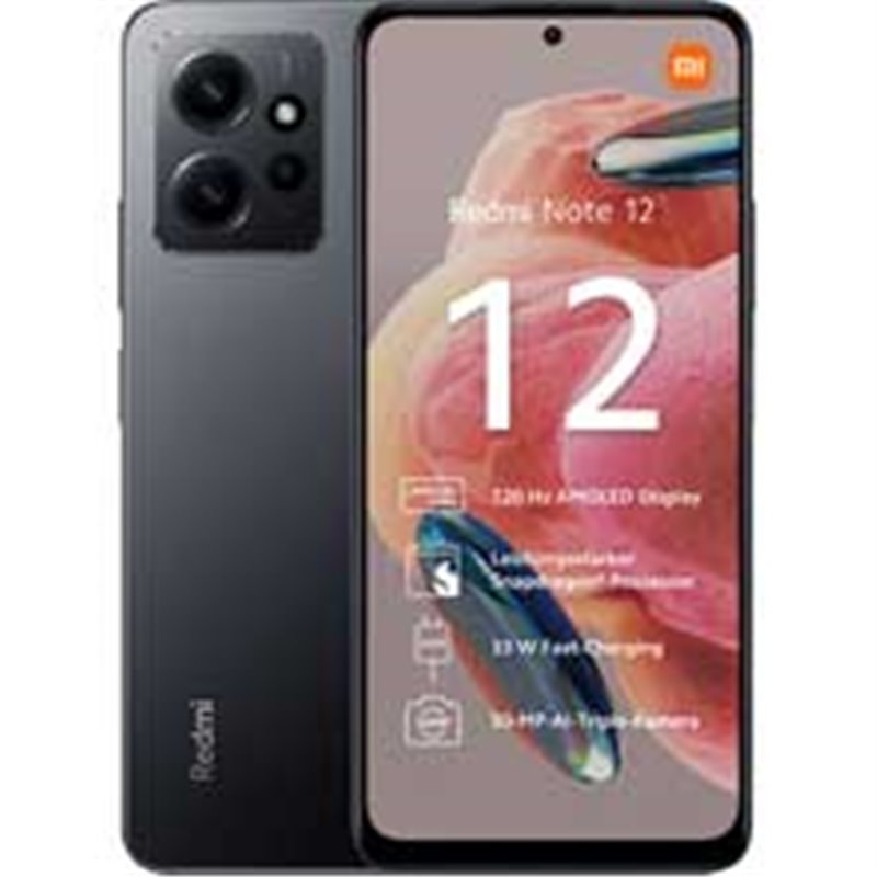 Xiaomi Note 12 4G 4/128GB Onyx Gray EU от buy2say.com!  Препоръчани продукти | Онлайн магазин за електроника